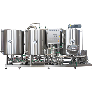 Cervecer&iacute;a con calefacci&oacute;n de aceite por conducci&oacute;n