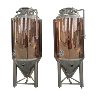 Fermentador de paso superior de acero inoxidable para cerveza
