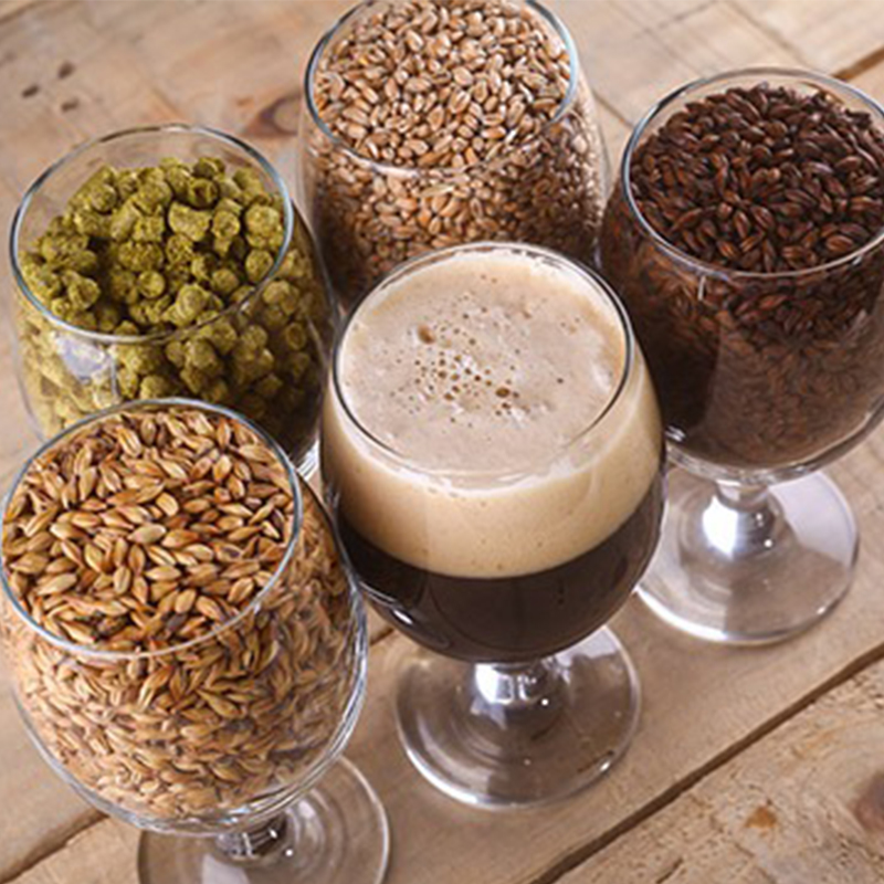 크래프트 맥주 양조에 사용되는 재료