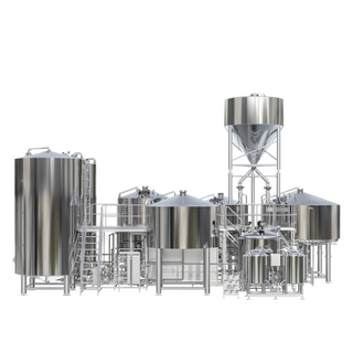 Sistema de elaboración de cerveza de 4 recipientes 5000L